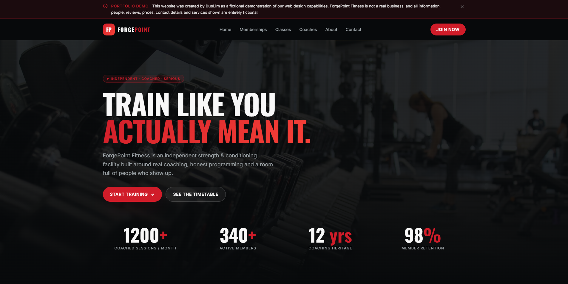 ForgePoint Fitness preview